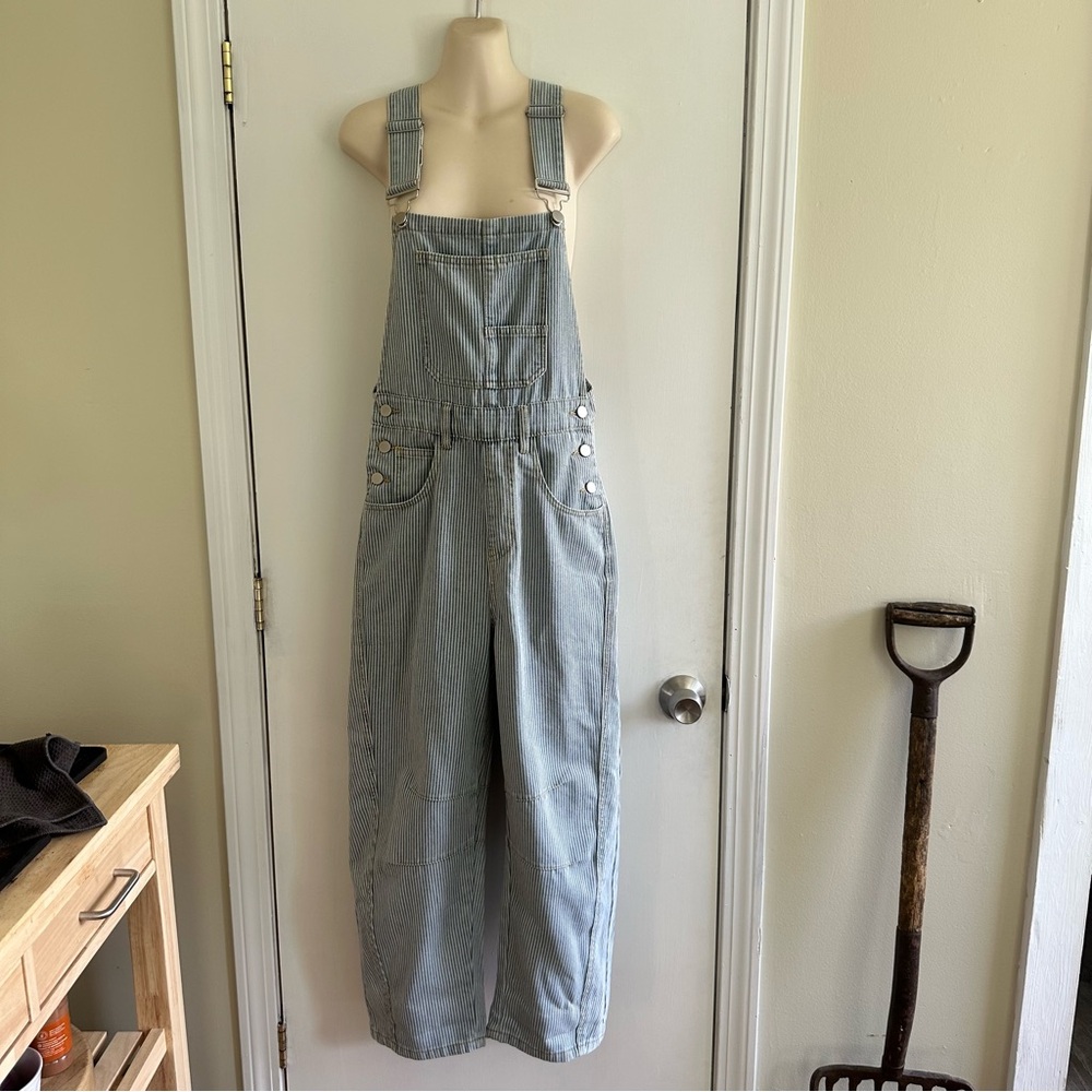Women's Blue Denim Overalls